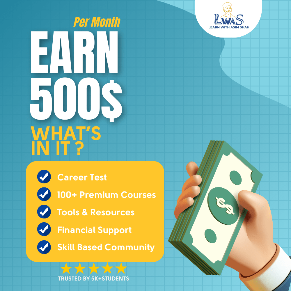 90 days 1 - 1 Mentorship With Asim Shah - Learn With Asim Shah - LWAS - Asim Shah